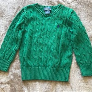 Polo by Ralph Lauren cable knit sweater